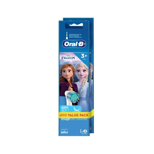 Oral-B Kids Disney Frozen Replacement Brush Head Refills 4 Pack