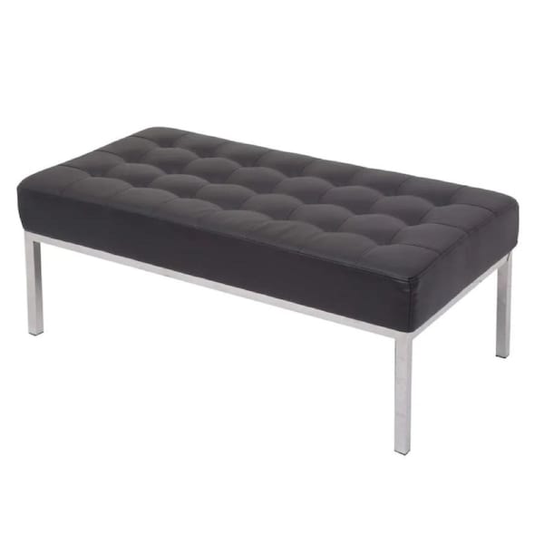 Rapidline Venus Ottoman PU Leather Black