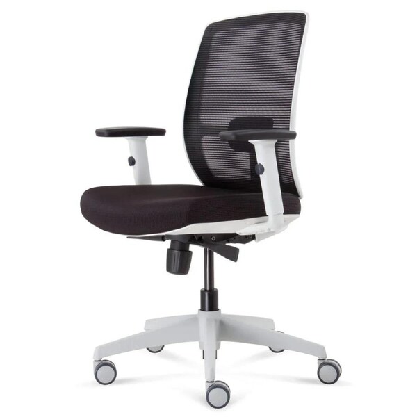 Rapidline Luminous Promesh Operator Office Chair White Black