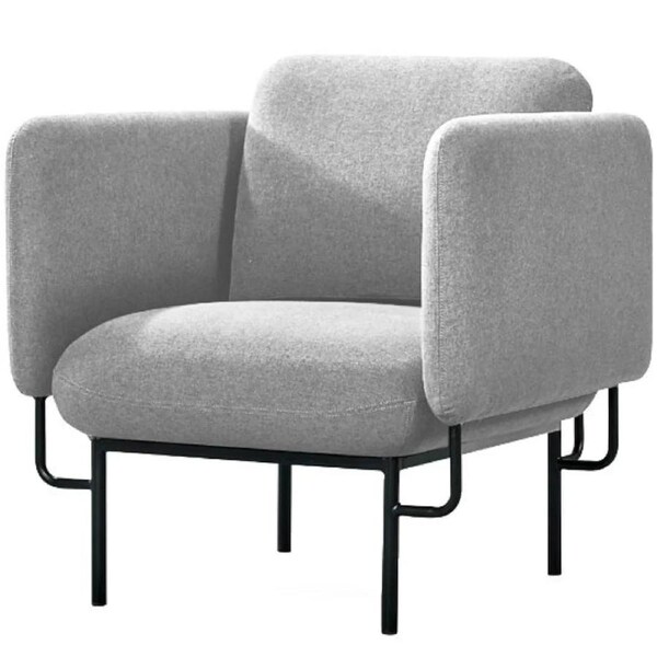 Rapidline Capri 1 Seater Lounge Light Grey