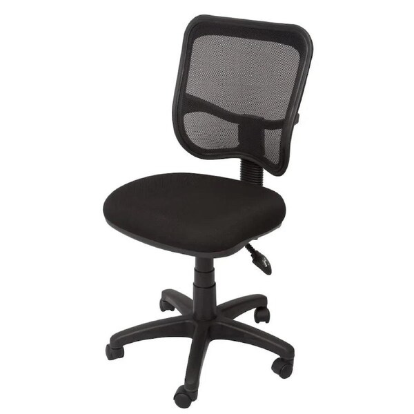 Rapidline EM300 Operator Chair Medium Back Fabric Black