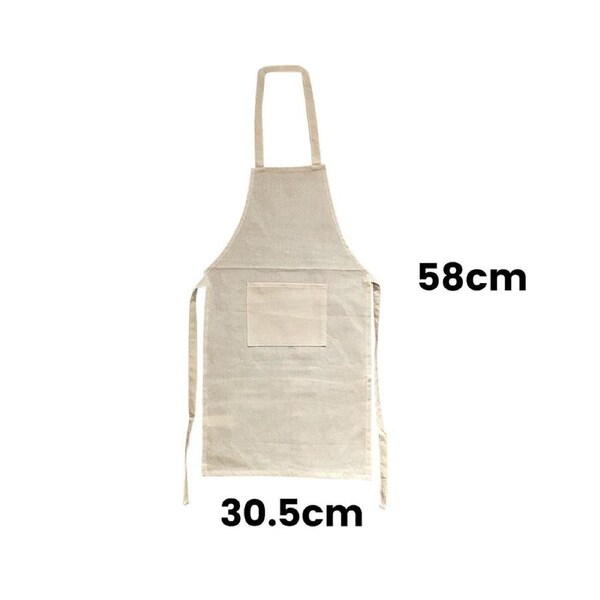 Calico Cotton Kids Apron 58cmx30.5cm