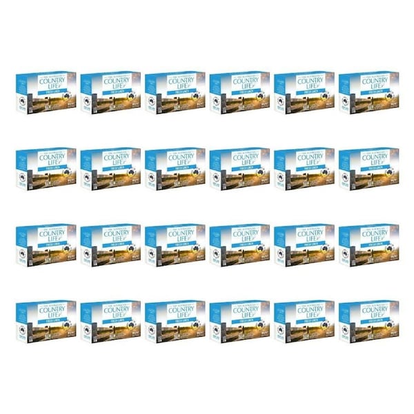24PK Country Life Cleansing & Moisturising Fresh Linen Family Bar Soap 100g