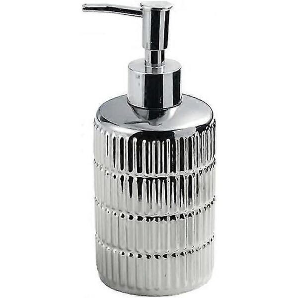 Hand Soap Dispenser Kitchen Countertop Soap Dispensers (silver)