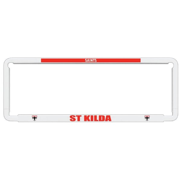 Sperling OFFICIAL AFL ST KILDA Car Number Plate Frame Surround New Logo