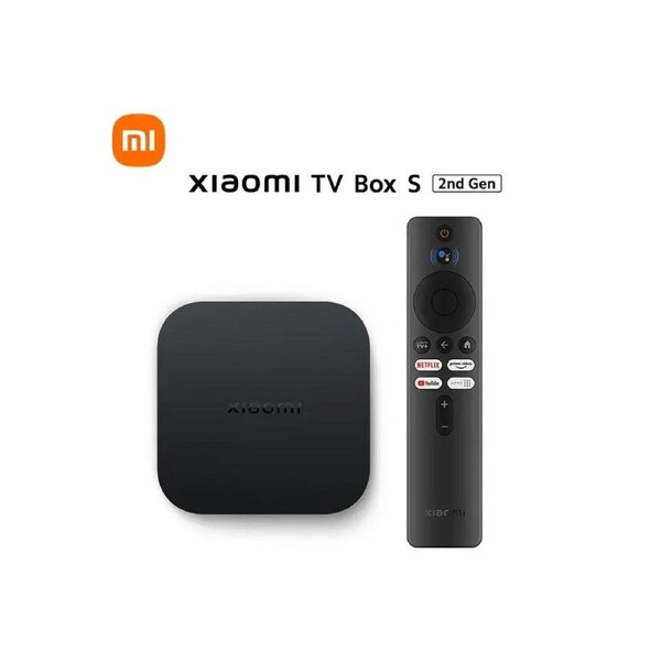 Xiaomi TV Box S 2nd Gen Black - Brand New