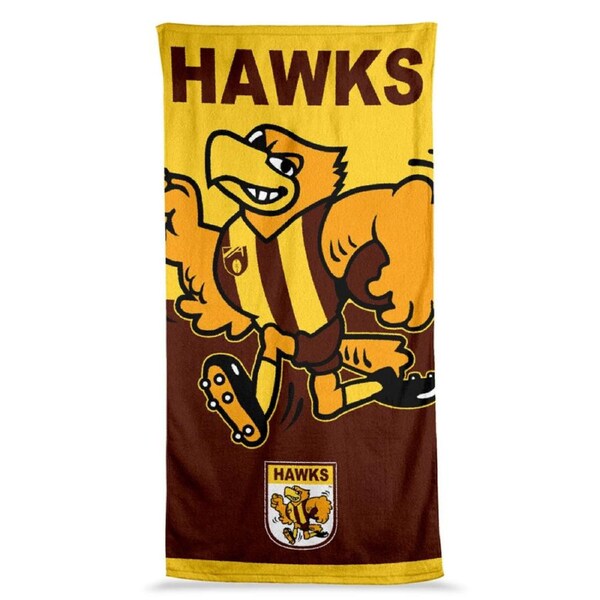 Hawthorn Hawks AFL Jumbo Large Beach Bath Towel