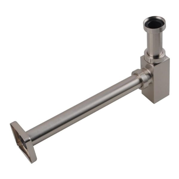 ACA Brushed 32mm Bathroom Bottle Trap