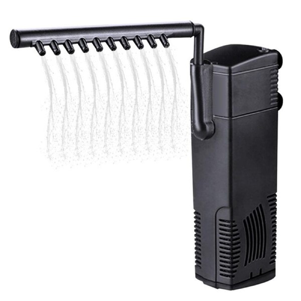 ECO 4 in 1 Fish Tank Aquarium Submersible Water Power Filter Pump 300L/H