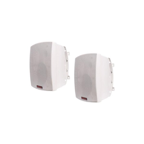 REDBACK C0912B IP54 45W 100V 8 Ohm Wall Mount Music Speaker Pair White