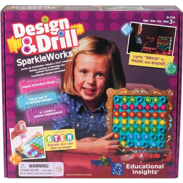 Educational Insights -- Design & Drill Sparkleworks