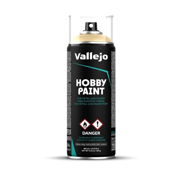 Vallejo Aerosol Spray Primer - Bonewhite 400ml