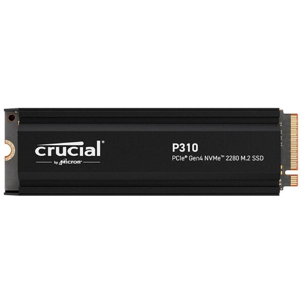 Crucial P310 4TB PCIe Gen4 NVMe 2280 M.2 SSD with Heatsink (CT4000P310SSD5)
