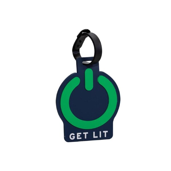 Travel Addict Luggage Tag Get Lit
