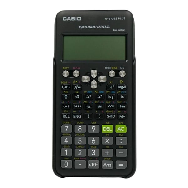 Casio FX-570ES Plus 2nd Gen Scientific Calculator 417 Functions Non-Programmable