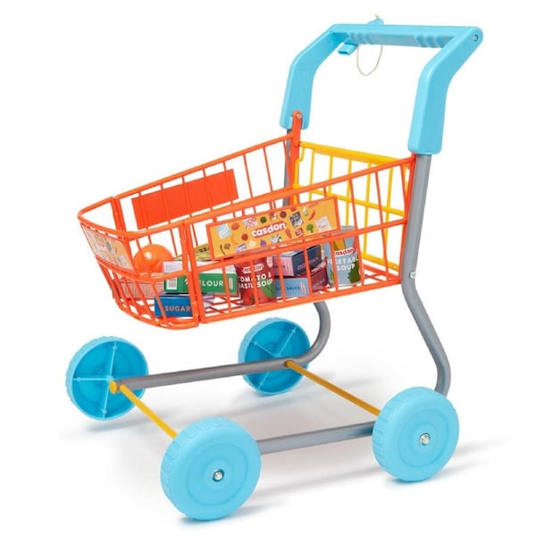 Casdon Shopping Trolley Pretend Play Supermarket Cart Toy Kids Children 3y+