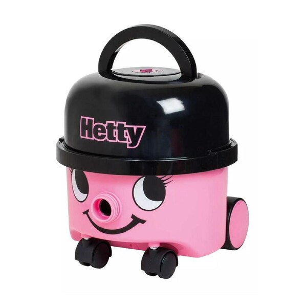 Casdon Hetty Vacuum Cleaner Role-play Preschool Cleaning Toy Kids 3y+ Pink