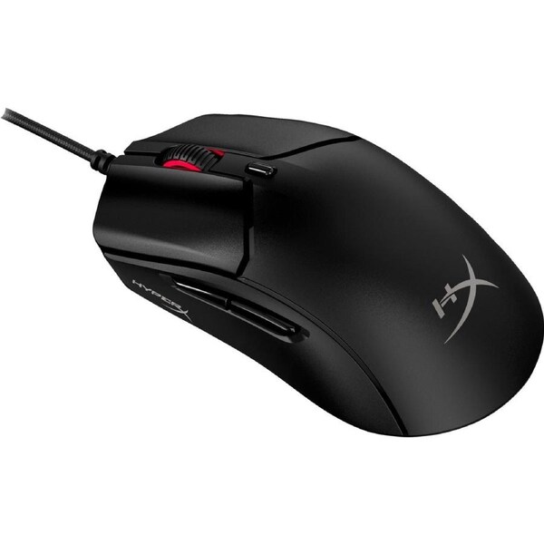 HyperX Pulsefire Haste 2 Gaming Mouse - USB 2.0 Type A - Optical - 6 Button(s) - 6 Programmable Button(s) - Black - Cable - 26000 dpi - Symmetrical