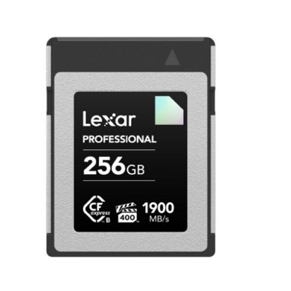 Lexar CFexpress Type B Diamond Series 256GB – CFexpress Type B card Diamond 1900MB/s read, up to 1700MB/s write, VPG400, 8K RAW
