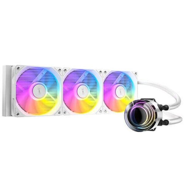 Antec Vortex Lum 360 White ARGB The Epoch-Making All in One ARGB CPU Liquid Cooler