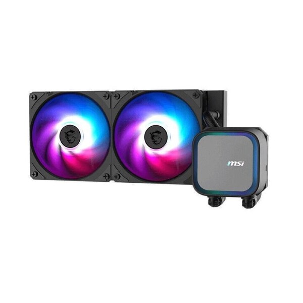 MSI MAG CORELIQUID A13 360, 2.4' IPS, USB 2.0 pin header, SATA, 2 fans, Two Ball Bearing, AM5 / AM4, 3 y warrenty