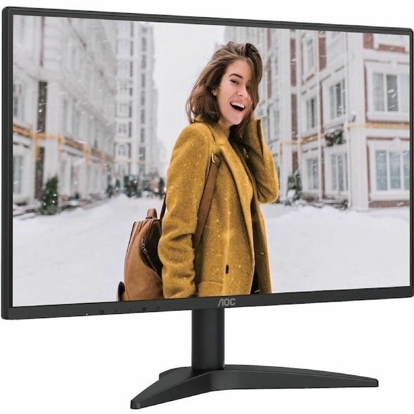 AOC 27B36H3 27in 120Hz FHD IPS Home and Business Monitor 1920x1080 16:9 1ms 20m:1 Samrt Contrast 300 Nits VGA/HDMI HDR Tilt VESA 100x100mm