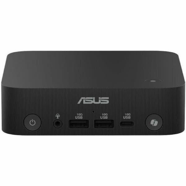 ASUS MINI PC PN54 Barebone Powered by AMD Ryzen AI 5 340 with 6 USB ports quad 4K display support and Wi-Fi 7
