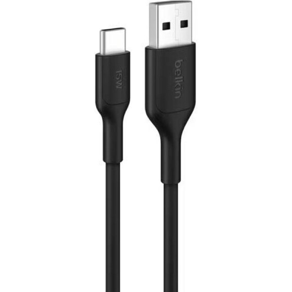 BoostCharge USB-A to USB-C Cable 15W 2M Black