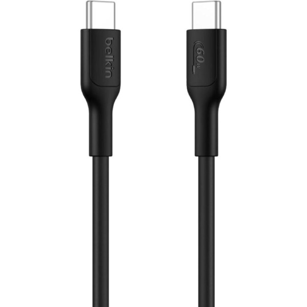 BoostCharge USB-C TO USB-C 60W 2.0 PCR Cable 1M Black