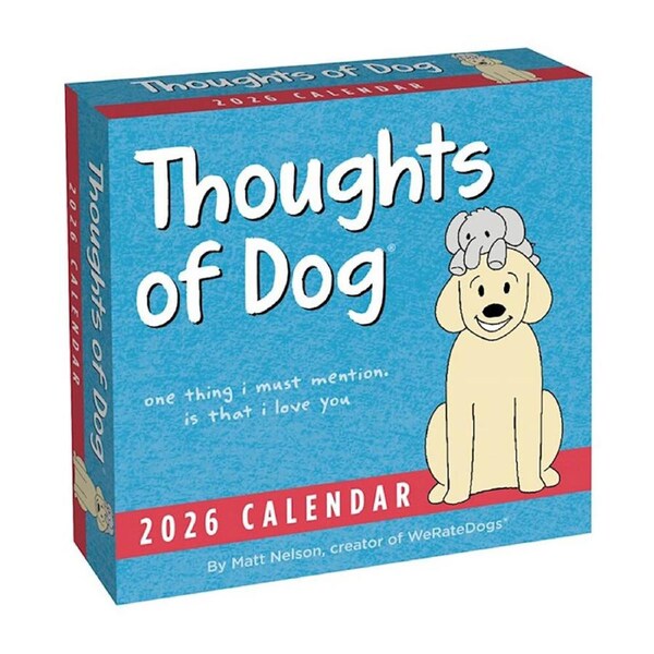 2026 Calendar Thoughts of Dog Day-to-Day Boxed, Andrews McMeel AM97826