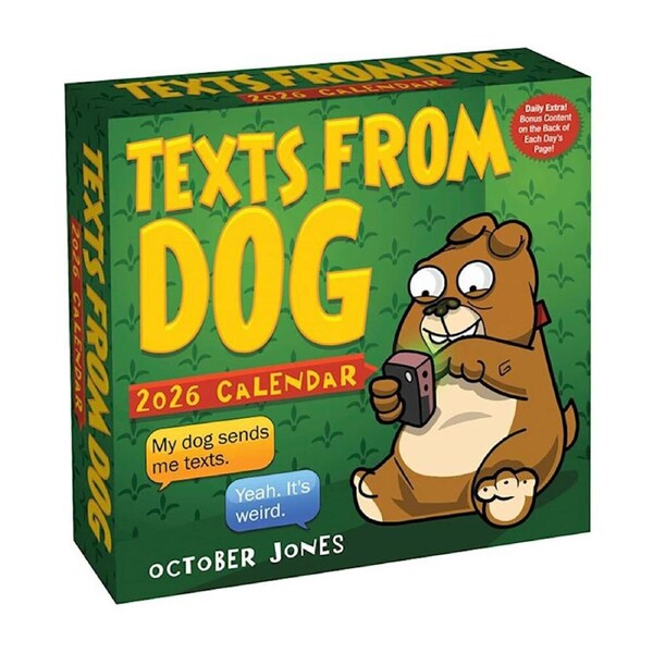 2026 Calendar Texts From Dog Day-to-Day Boxed, Andrews McMeel AM97888