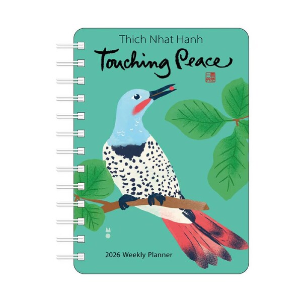 2026 Planner Thich Nhat Hanh Monthly/Weekly, Amber Lotus AM98649