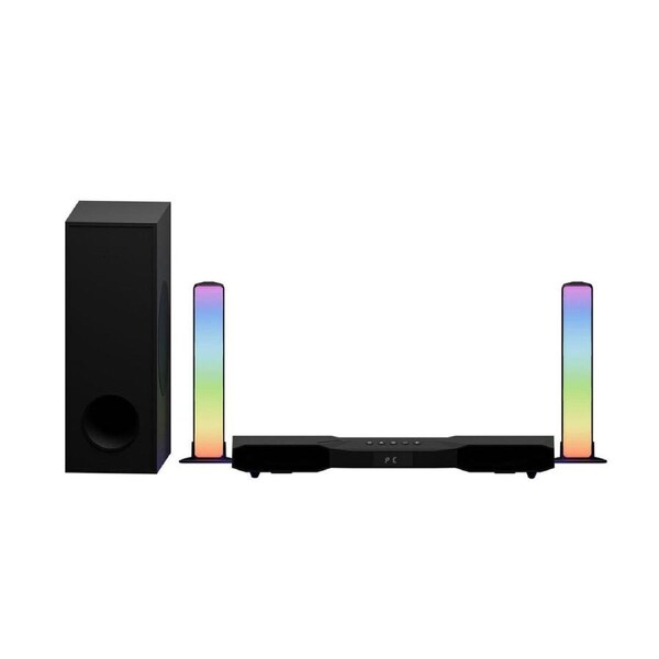 Precision RGB S1000 Gaming Soundbar w/ Subwoofer Bluetooth/Optical/AUX/USB/eARC