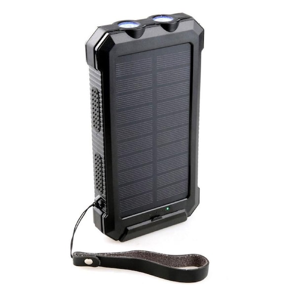 NRG Vault IP54 Solar Powerbank 20000mAh Durable Waterproof Camping/Hiking