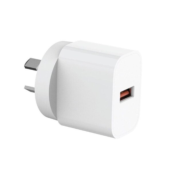 Laser 18W USB-A QC3 Wall Fast Charger AU/NZ Plug Universal Compatibility