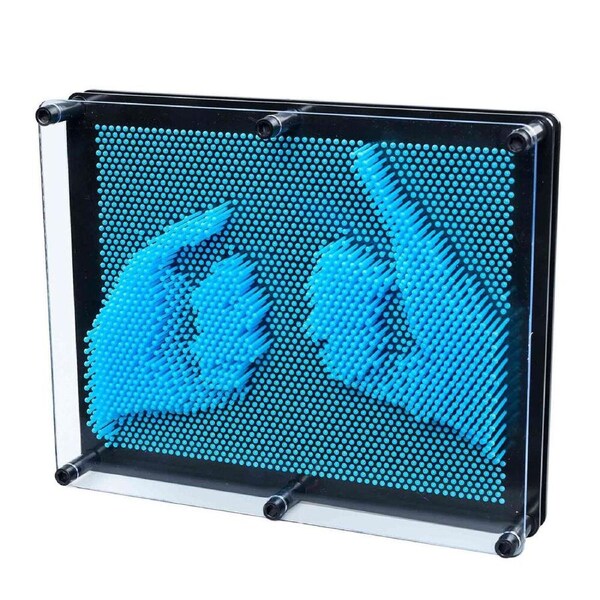 Heebie Jeebies 3D Pin Art Large 20x24cm Desktop Sculpture Sensory Toy 5y+