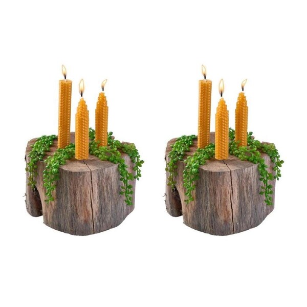 2PK Heebie Jeebies Make Your Own Beeswax Candles DIY Candle Making Craft Kit 8y+
