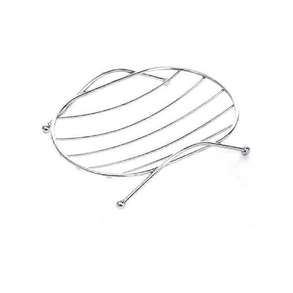 stainless steel soap box, bathroom drainer soap box, bathroom soap box (oval)
