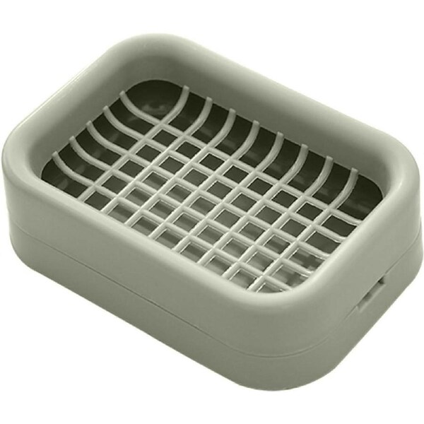 3-piece bathroom soap box, drain soap box with lid, large soap rack, double-layer soap box