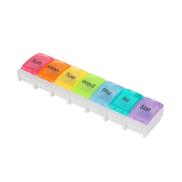 7 Day Weekly Pill Box Medicine Tablet Organizer Dispenser Container Case
