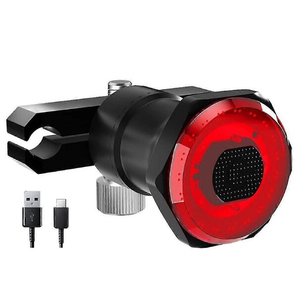 JOYBUY Bike Rear Light Led Charging Bicycle Smart Auto Brake Sensing Light A