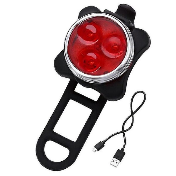 JOYBUY Bicycle Light Mountain Bike Cob Warning Tail Light Set Red