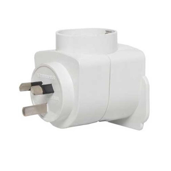 POWERTRAN Multi Reverse Adapter Worldwide to Australia NZ Universal Adaptor
