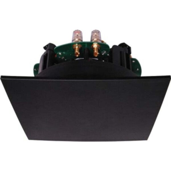 Opus One Black Square 200mm 8inch Magnetic Grille Pair Wall and Celling Speaker