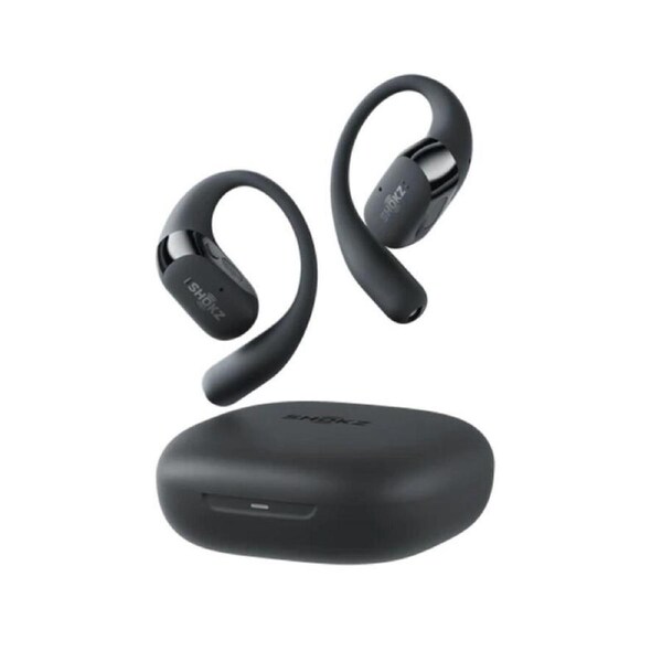 Shokz OpenFit 2+ Open-Ear True Wireless Earbuds - Black