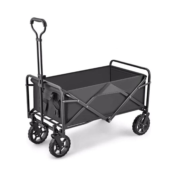 Folding Beach Trolley Wagon Cart Outdoor Garden Picnic Use
