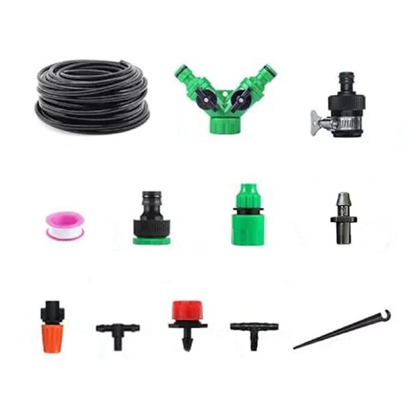 50m DIY Drip Irrigation Kit Garden Water Hose System – 201pcs