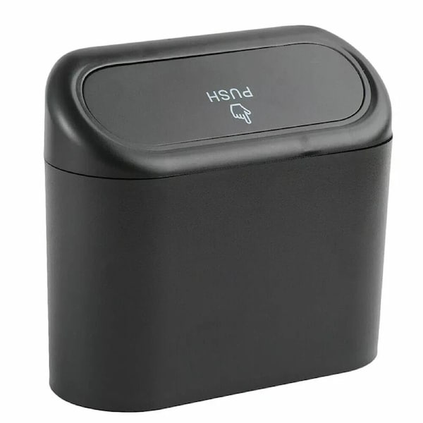 Mini Car Rubbish Bin Auto Trash Can Garbage Dustbox Holder