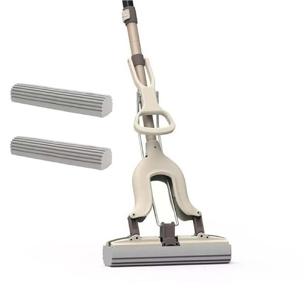 Self-Squeeze Sponge Mop Heavy Duty Cleaning Tool for Floor