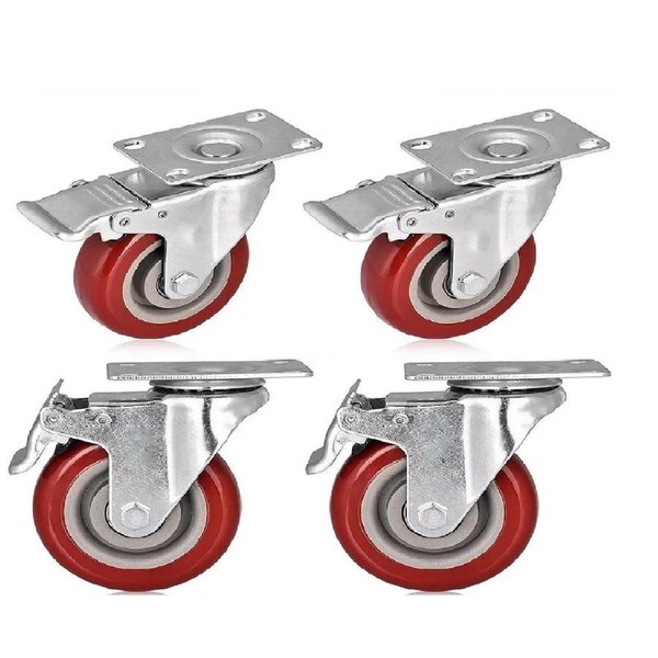 5in Heavy Duty Castors Swivel Wheels for Trolley Furniture
